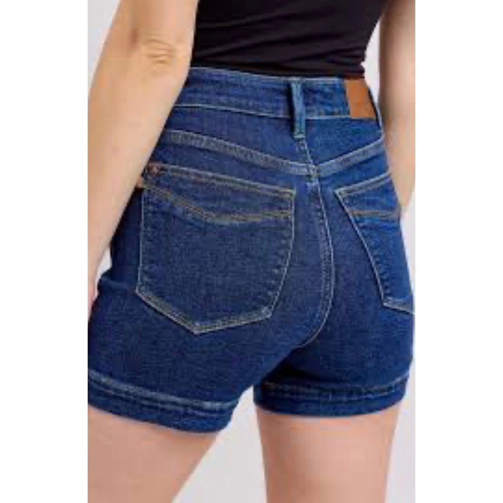 Judy Blue Dark Wash High Rise Denim Shorts XL